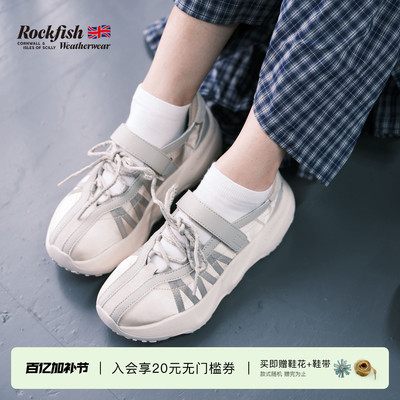 厚底魔术贴运动鞋休闲鞋