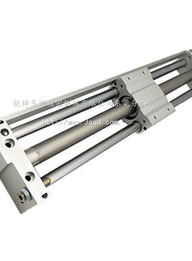伙伴气动全新磁耦式无杆气缸CY1SG20-50Z/100Z/500Z/800Z/1000BZ