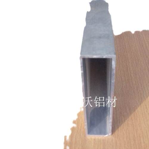 直销铝合金方管25x100x2mm铝方通矩形铝管空心扁管装饰工程铝型材