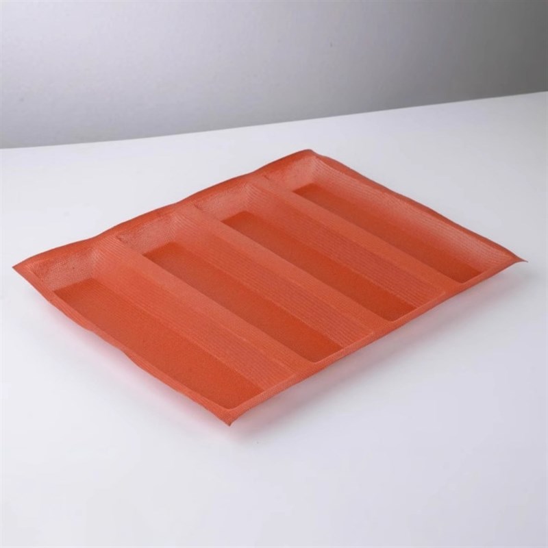 12寸赛百味面包模具 34*46cm热狗面包烘焙工具不沾铂金级硅胶法棍