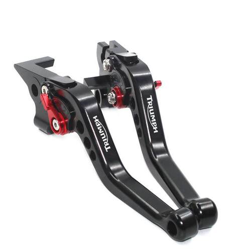 适用凯旋DAYTONA600 650 675 675R 955i改装短款刹车离合牛角拉杆