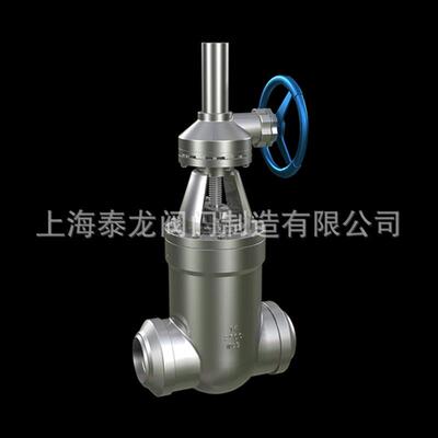 Z61HY铸钢自压密封高温高压闸阀水油品蒸汽开关阀上海泰龙阀门