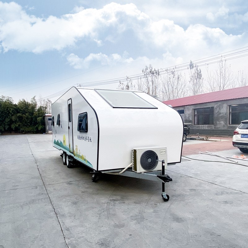 网红航空铝露营景区度假区民宿车户外牵引拖挂式营地房车旅游拖车