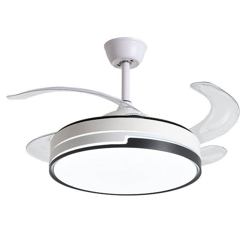 52寸隐形吊扇灯2023年新款吊扇灯家用一体吊灯客厅饭厅卧室吊扇灯