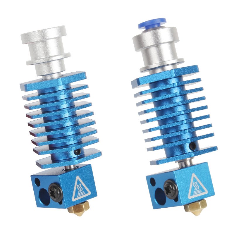 3DSWAY 3d打印机配件 BP6蓝色金属远近程挤出喷头12V 24V挤出套件