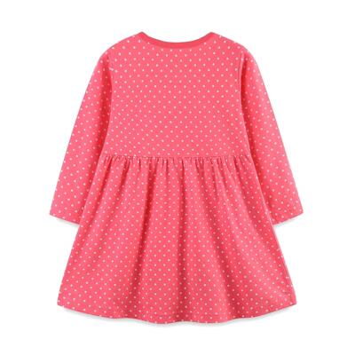 Dot Print Chest Buttoned Multiple Fabric Embroidery印花刺绣