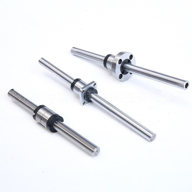 源头加工定制滚珠花键丝杆螺母套装微型丝杠轴承机床配件通用