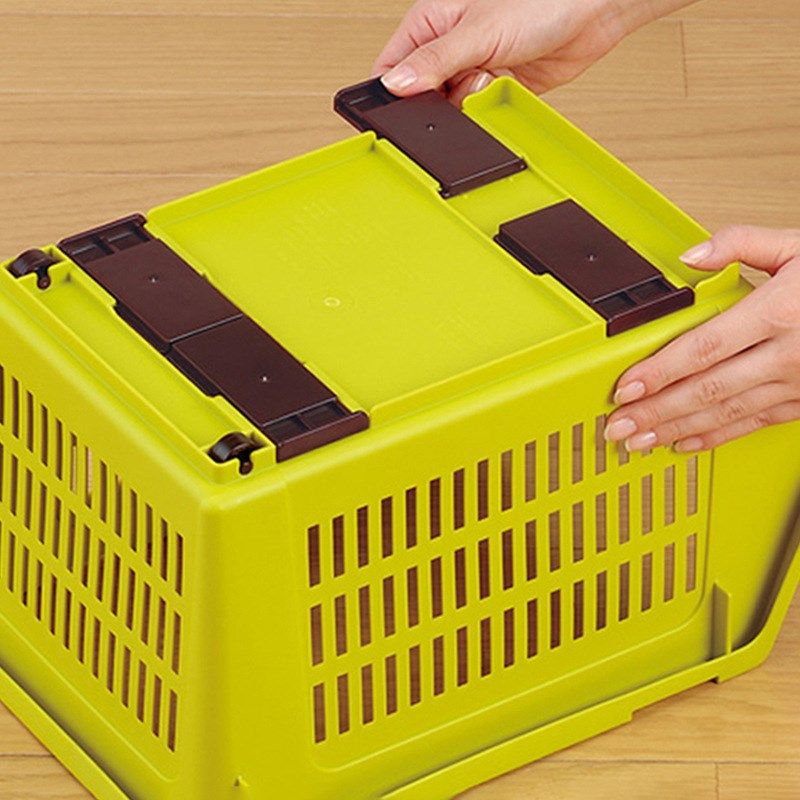 日本进口叠加式收纳筐水果蔬菜收纳篮厨房浴室收纳整理架置物筐