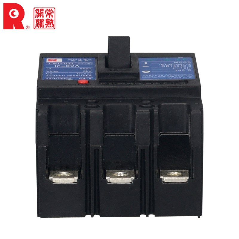 常熟开关塑壳断路器CM1-63 100 160 225 250 400 630 800 3P L M