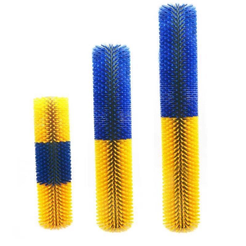 牛体清洁毛刷辊蹭痒滚刷旋转毛刷轮奶牛电动自动按摩刷挠痒痒