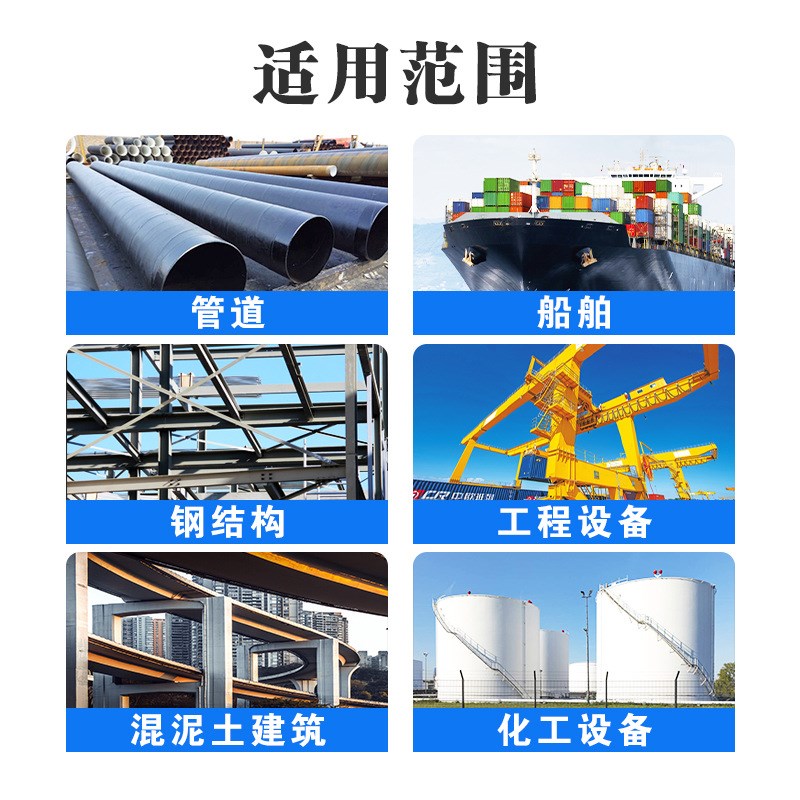 环氧富锌底漆灰色底漆钢结构机械设备集装箱防锈油漆 可选含锌量