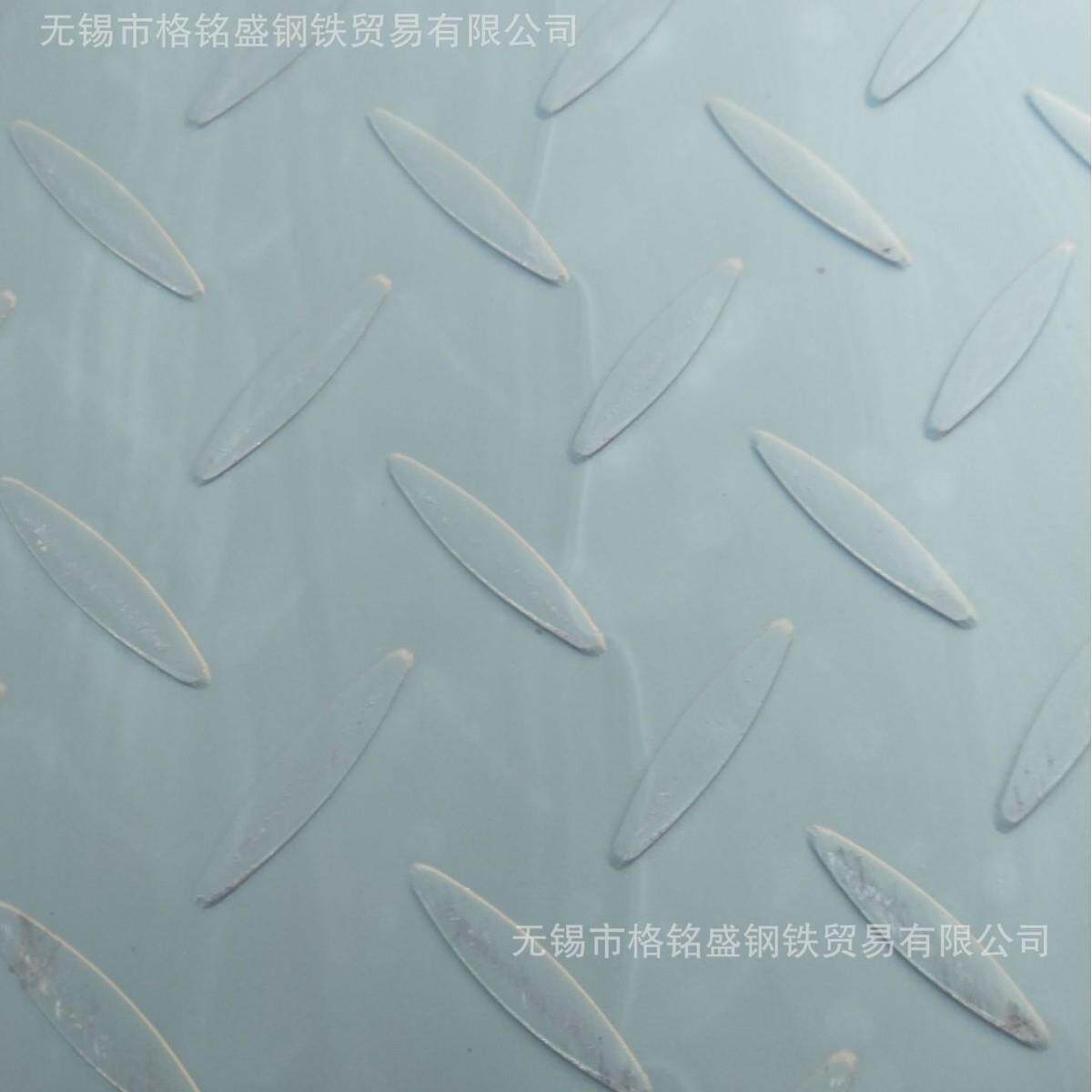 防砸地板用 扁豆防滑纹 花纹钢板 1000*1000*5mm 切割 零割 折弯