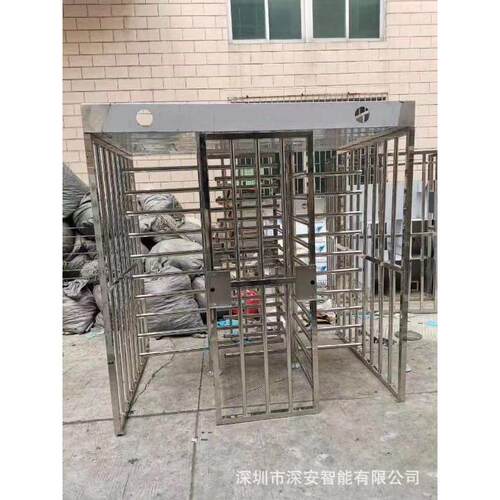 全高半高双门 三辊转闸工地刷卡人脸识别 车站监狱门禁旋转闸机