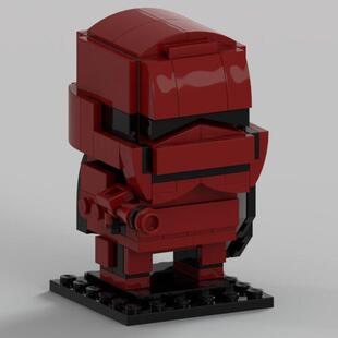 MOC-84611星球大战队长红衣主教布里克海兹124片 电子图纸