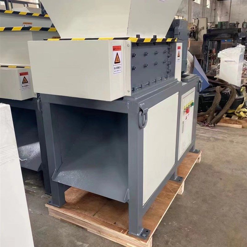 移动式双轴撕碎机 生活垃圾广告垃圾金属废料处理撕碎机 现货供应