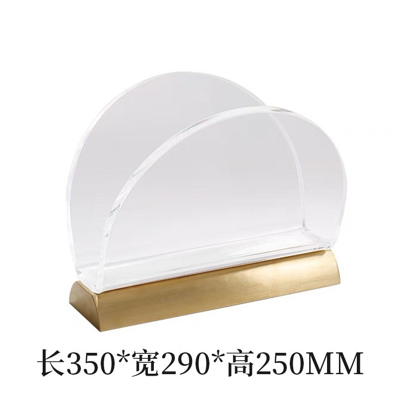 现代极简亚克力金属创意杂志展示架样板房售楼处书架蝶形装饰摆件