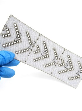 跨境70400mm紫色旋风孔多孔砂纸 陶瓷磨料金属打磨抛光长条砂纸