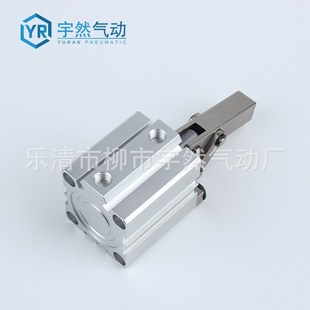 JGL杠杆气缸小型气动下压夹紧摇臂夹具双压板ACL25