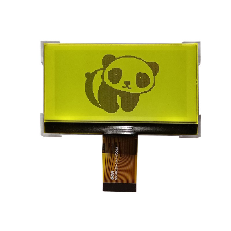 2.8寸240128点阵屏LCD液晶屏COG显示屏LCM模组SPI串口屏接插型