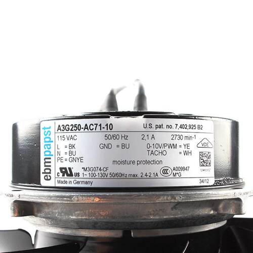 德国进口ebmpapst A3G250-AC71-10 250mm 115V2.1A外转子散热风机