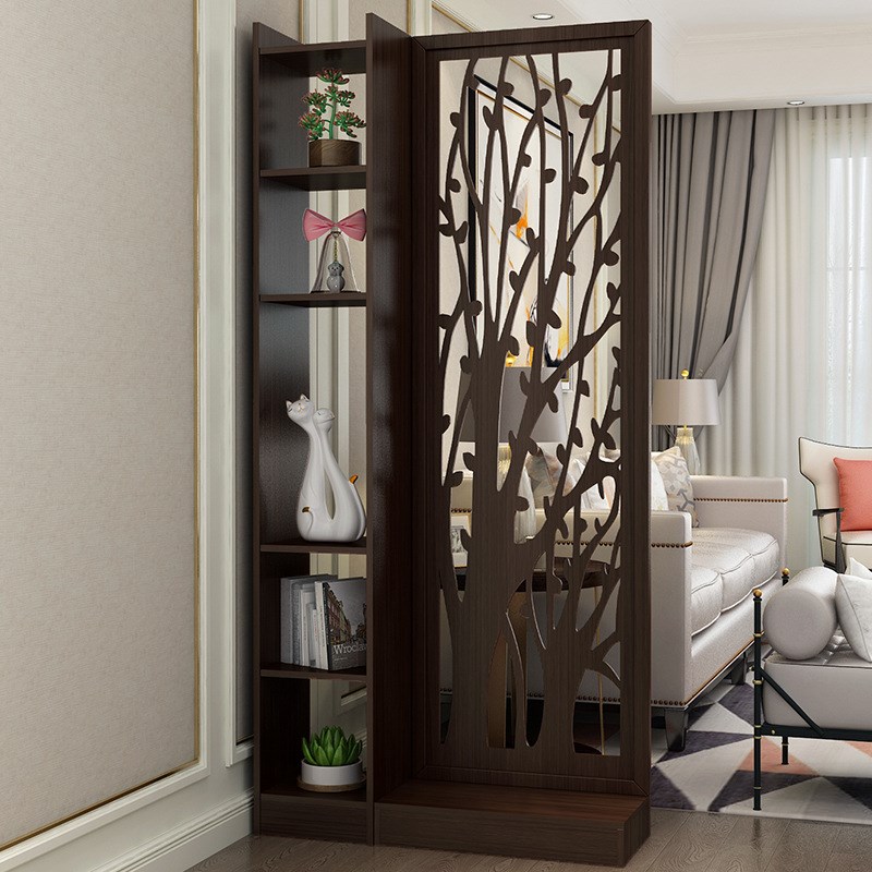 进入户玄关柜厅小户型双面现代简约实木卧室客厅屏风隔断装饰门厅