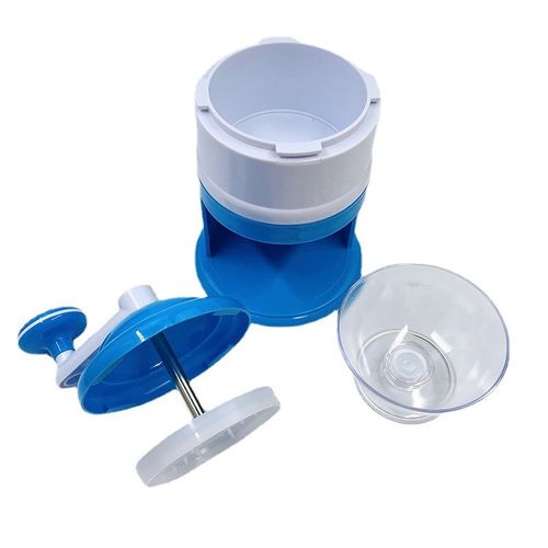 手摇碎冰机绵绵冰机刨冰机手动家用小型冰沙机迷你爆雹冰机破冰器