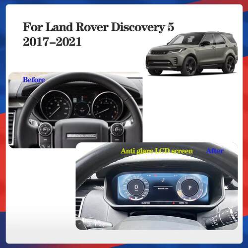 适用于15-19款路虎发现神行LCD液晶仪表盘显示屏里程表Carplay