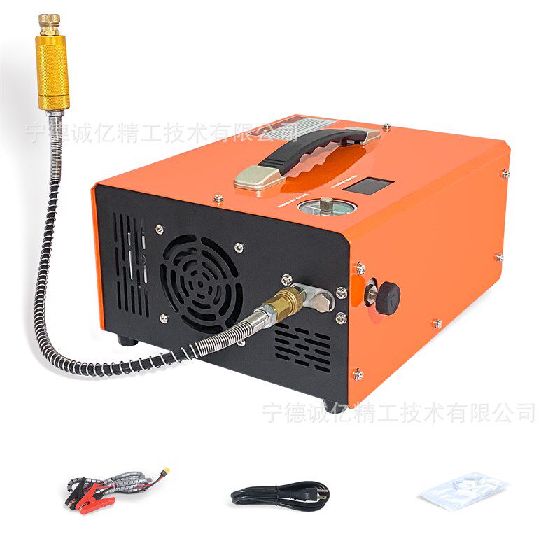 自动停机电动高压打气机30mpa 高压充气泵40mpa内置变压器