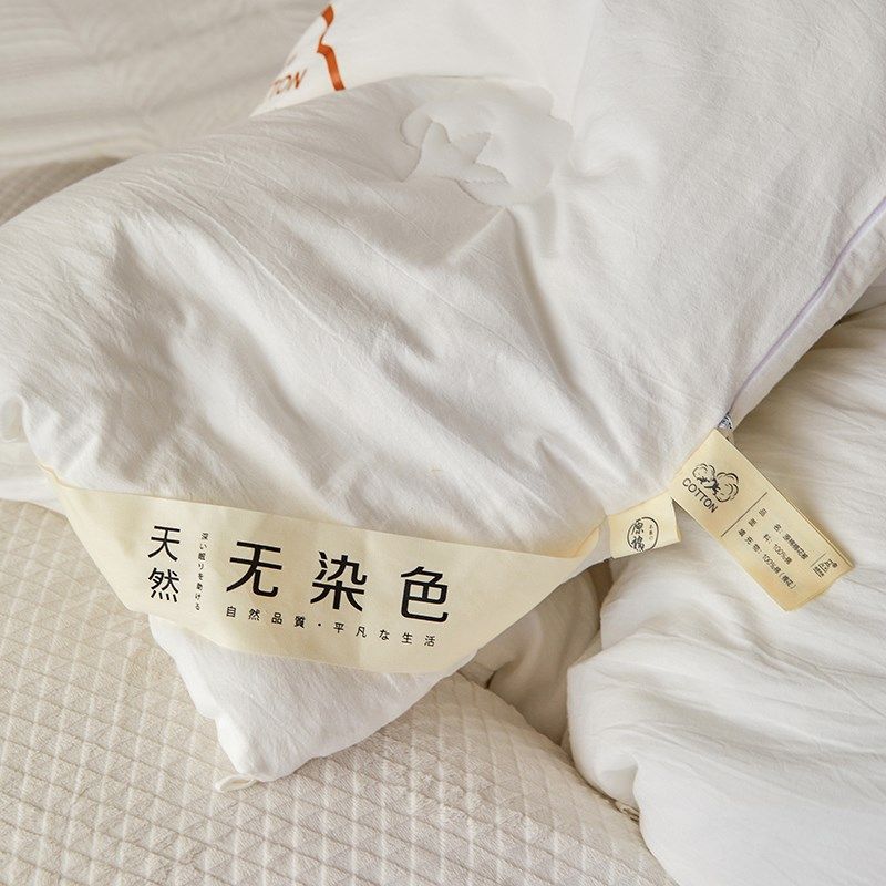 全棉春秋被双f人棉花被学生被子秋冬被芯单人纯棉夏凉被空调被A类