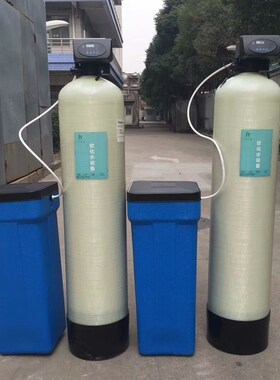 全自动锅炉软化水设备地暖空调家用软水机软水器1-5Y吨自动水处理