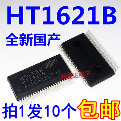 全新国产 HT1621B HT1621贴片SSOP-48 驱动IC【10只7元包邮】D-39