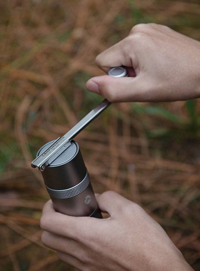 柯曼折叠手摇咖啡磨豆机CC-1z15不锈钢磨芯户外露营手磨意式咖啡