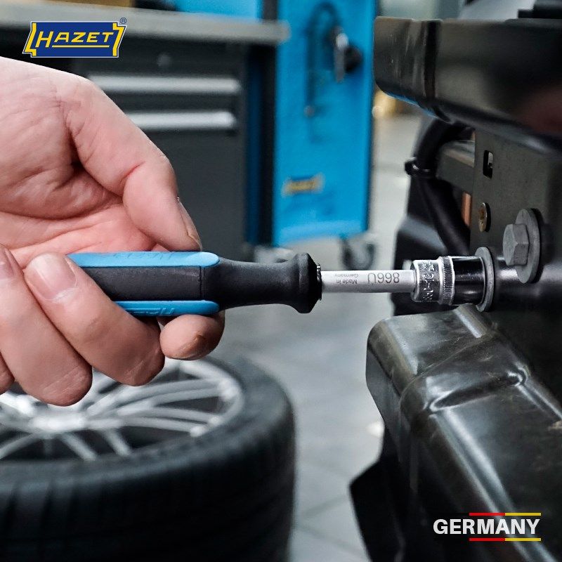 德国进口HAZET多功能1/4旋具手柄加力杆套筒批头加长接杆866U