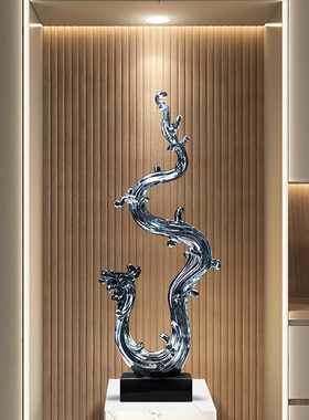 风生水起入户进门m玄关装饰摆件轻奢客厅电视柜工艺品艺术摆设