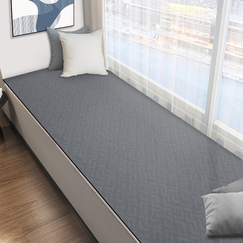 飘窗垫阳台垫h防滑is风四季通用简约卧室儿童房可裁剪窗台毯