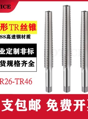 梯形丝锥丝杆梯形牙丝锥螺纹丝锥T型丝锥TR26T32t36非标定做丝攻