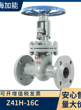 上海加能阀门铸钢法兰闸阀Z41H-16C/25C/40C/64C/100C DN15-1000