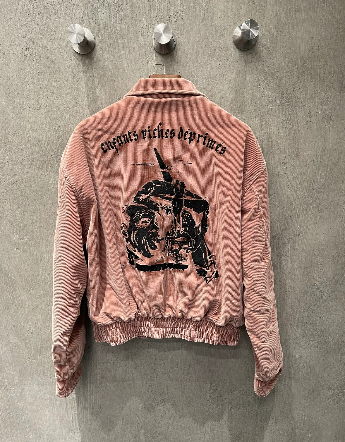 thumbnail for ERD 24FW Melancholic Rich II Corduroy Embroidered Boxy Cotton Jacket