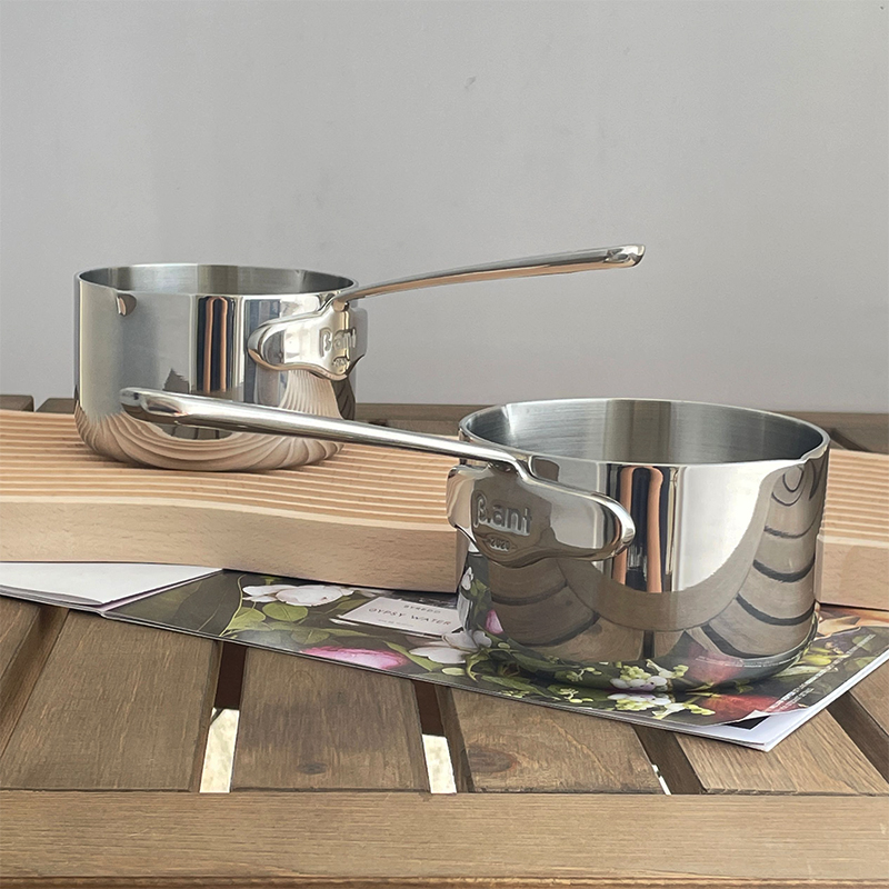 304不锈钢小f奶锅迷你热奶锅辅食锅融化锅热油烧油泼油小锅10/12c