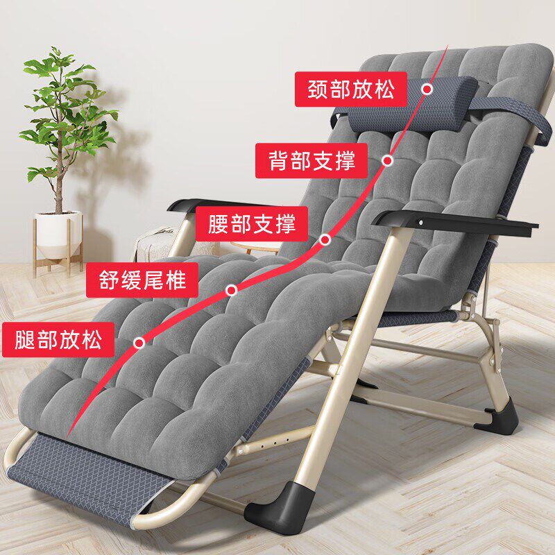 新疆折叠躺椅折叠床两单人床办公室午睡N午休床陪护床车载便携