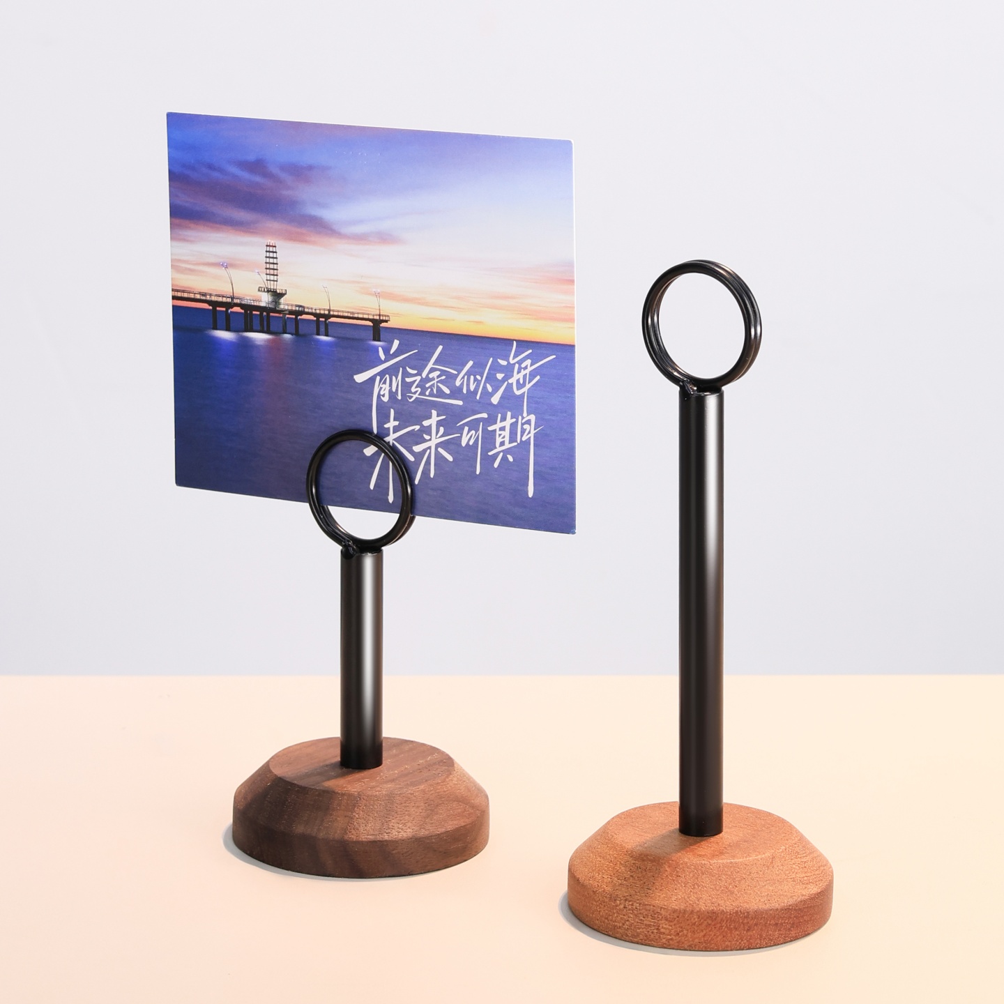 实木价格牌夹子商品标签牌展示架