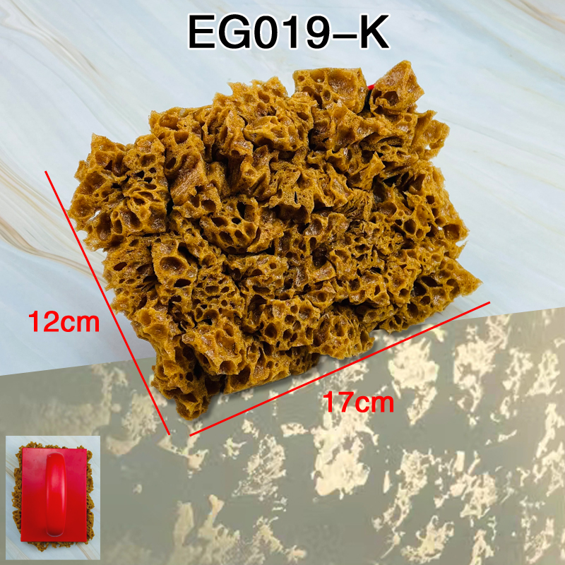 进口仿天然人工蜂窝海藻绵拍滚筒幻彩三色珠光印花艺术漆工具大全