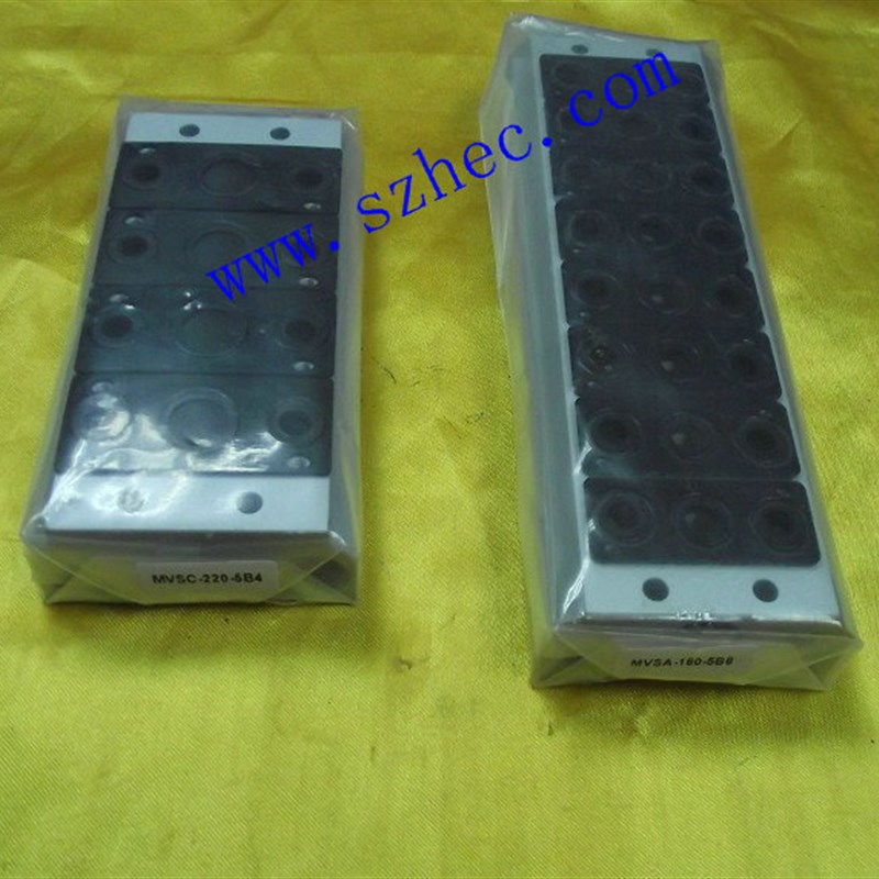 . 台湾金器MINDMAN电磁阀底座 MVSC-220-5B4