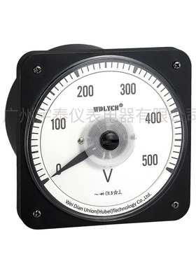 63L18 63L19 交流指针式船用表 500V 电压表 广角度250度