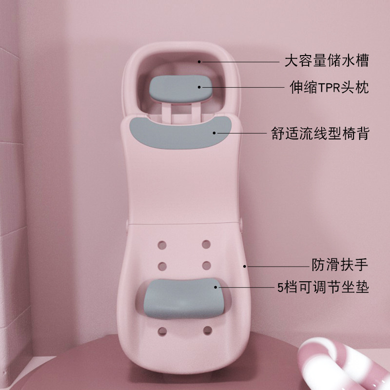 儿童洗头躺椅神器宝宝可折叠v洗头椅小孩洗头发床小朋友躺着洗头