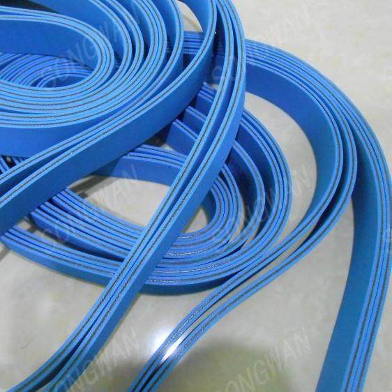 两面蓝色全自动糊盒机皮带纸张输送带喂料带粘盒机传送皮带,标准件/零部件/工业耗材,输送带/传送带,淘宝优惠券,粉丝福利购,淘宝优惠卷