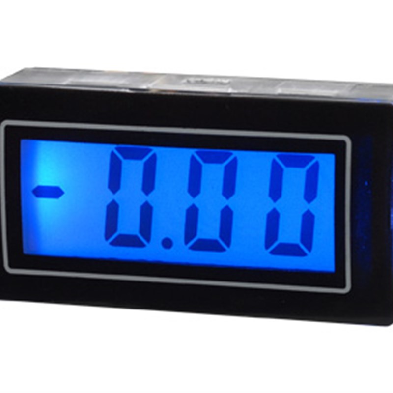 小型L液晶显示数显直流q电压检测仪表50V2vv20mA数字电流表