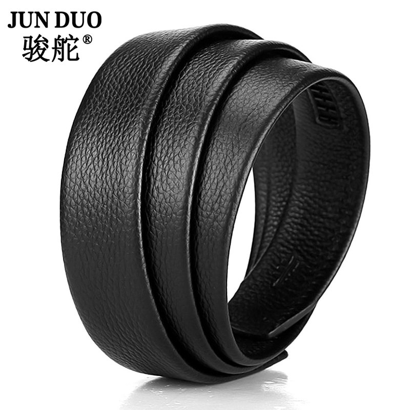 无头皮带男士真皮自动扣头层牛皮腰带条不带头Q中年裤带无扣单带