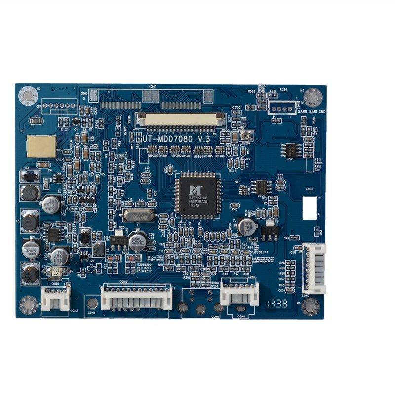 群创7寸AT070TN92/AT070TN94液晶驱动板带AV/VGA信号.输入转接板