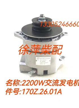 170Z.26.01A潍坊6170柴油机专用发电机2200W交流发电机WD61509FD